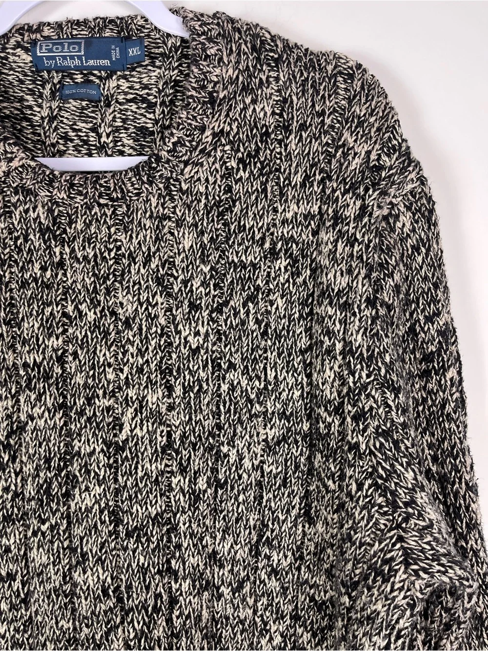 Polo Ralph Lauren Marled Knit Crewneck Sweater Size XXL Basic Preppy IVY League